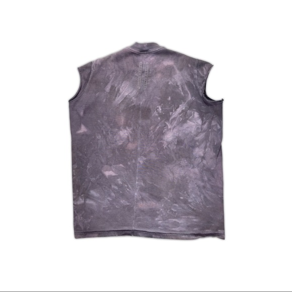 Rick Owens DRKSHDW Tie Dye Bleached Tank Top - Picture 2 of 9